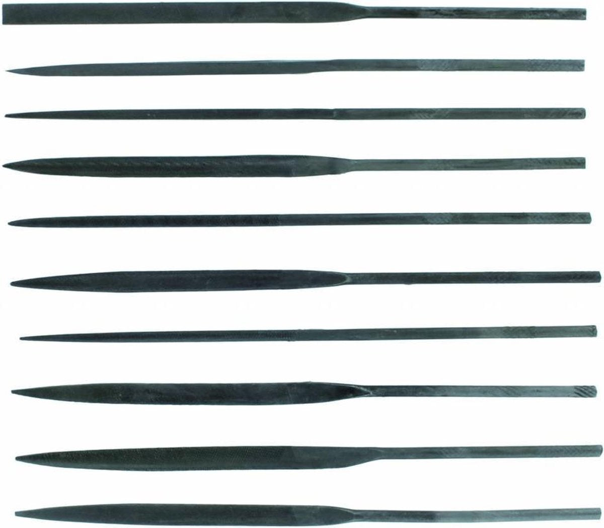 Vallejo Budget Nadelfeilen-Set – Feilen-Set – 10 x – Werkzeuge – T03001
