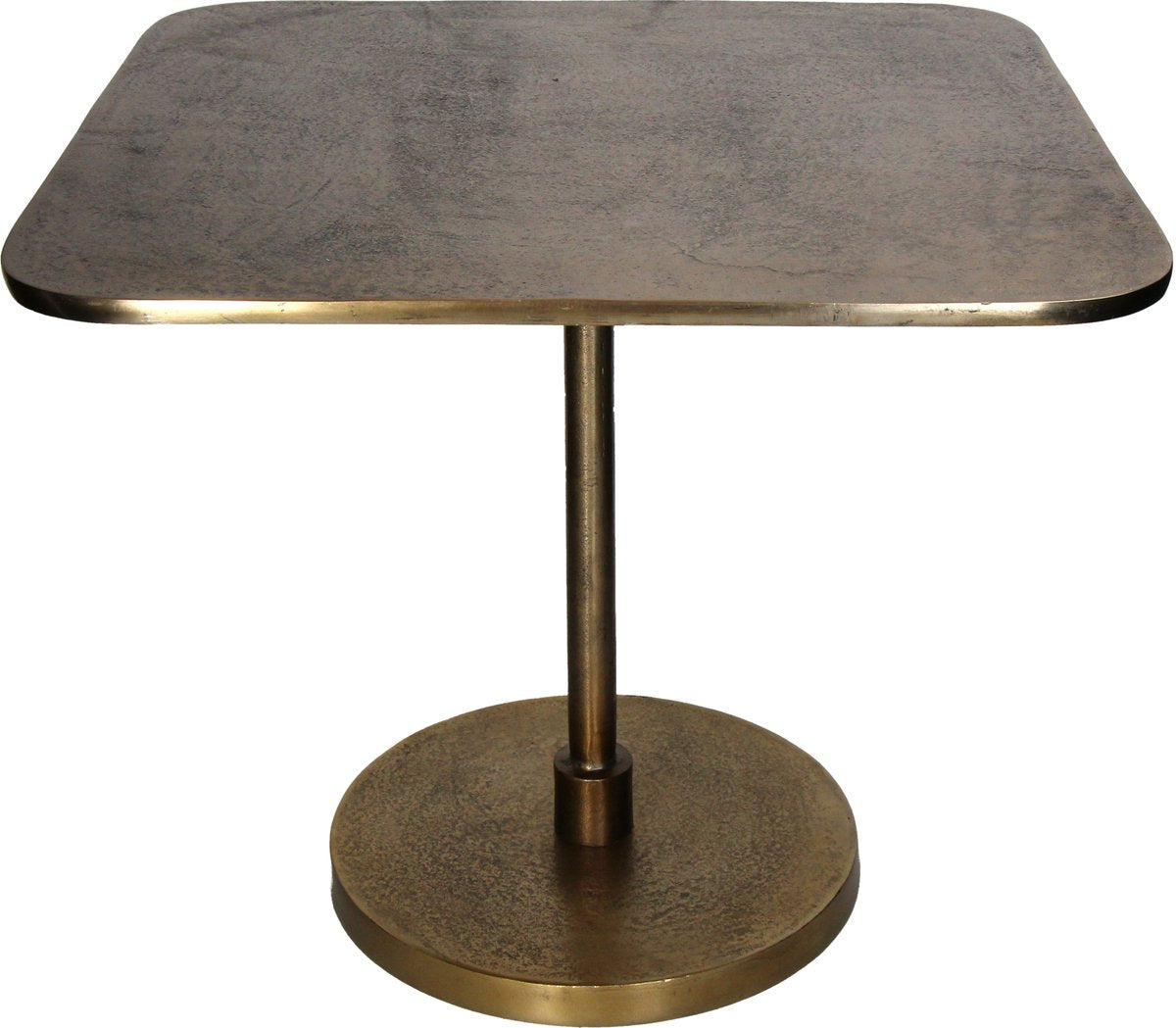 HD-Tisch Aluminium Gold 50x50x45cm