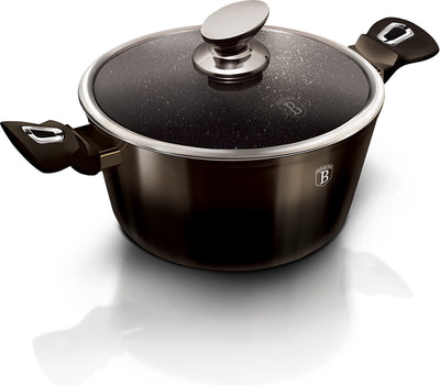 Berlinger Haus Bratpfanne schwarz glänzend 6,1 Liter 28 cm Aluminium
