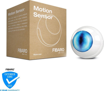 Fibaro Bewegungsmelder – 4-in-1 Multisensor – inkl. Batterie – funktioniert mit Home Center, Homey und anderen Z-Wave-Controllern