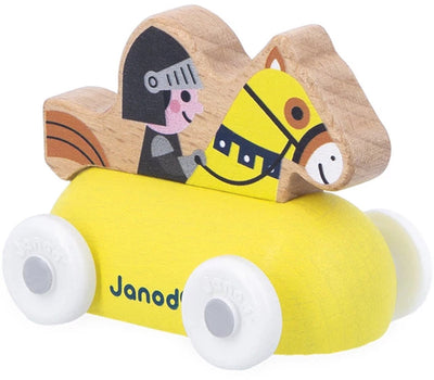 Janod - Straßenkreuzung - Rittermobile aus Holz