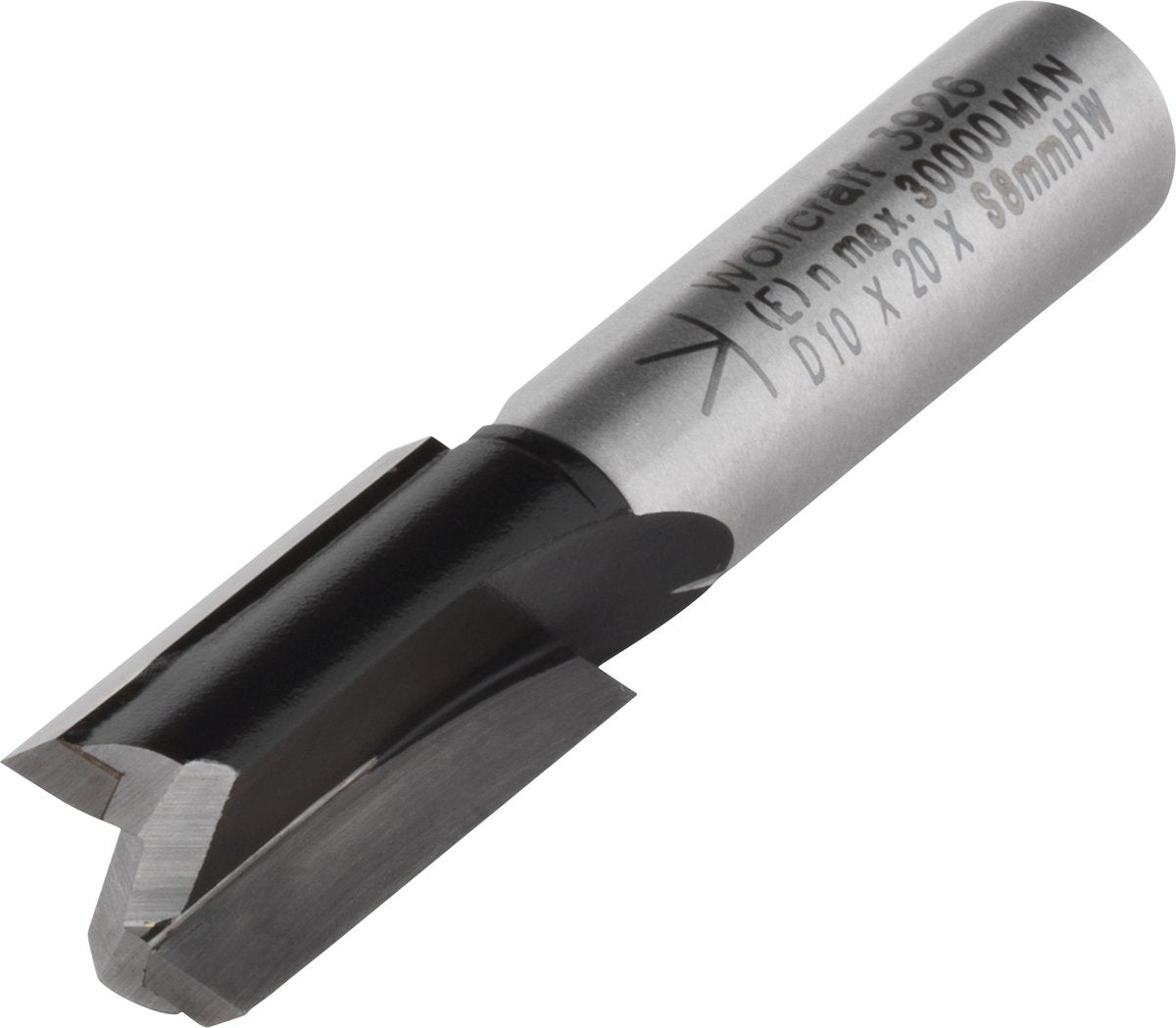 Wolfcraft - Nutfräser 10mm hm - für Oberfräse - 3926000