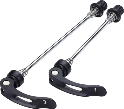 BBB Cycling Schnellspanner-Set Radblock – leichtes Schnellspanner-Fahrrad – Vorder- und Hinterrad – Aluminium – 100 mm 135 mm – BQR-01