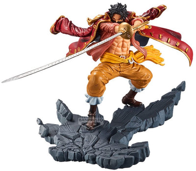 Banpresto One Piece Manhood Spezial-PVC-Statue Gold d. Roger 9 cm Statue