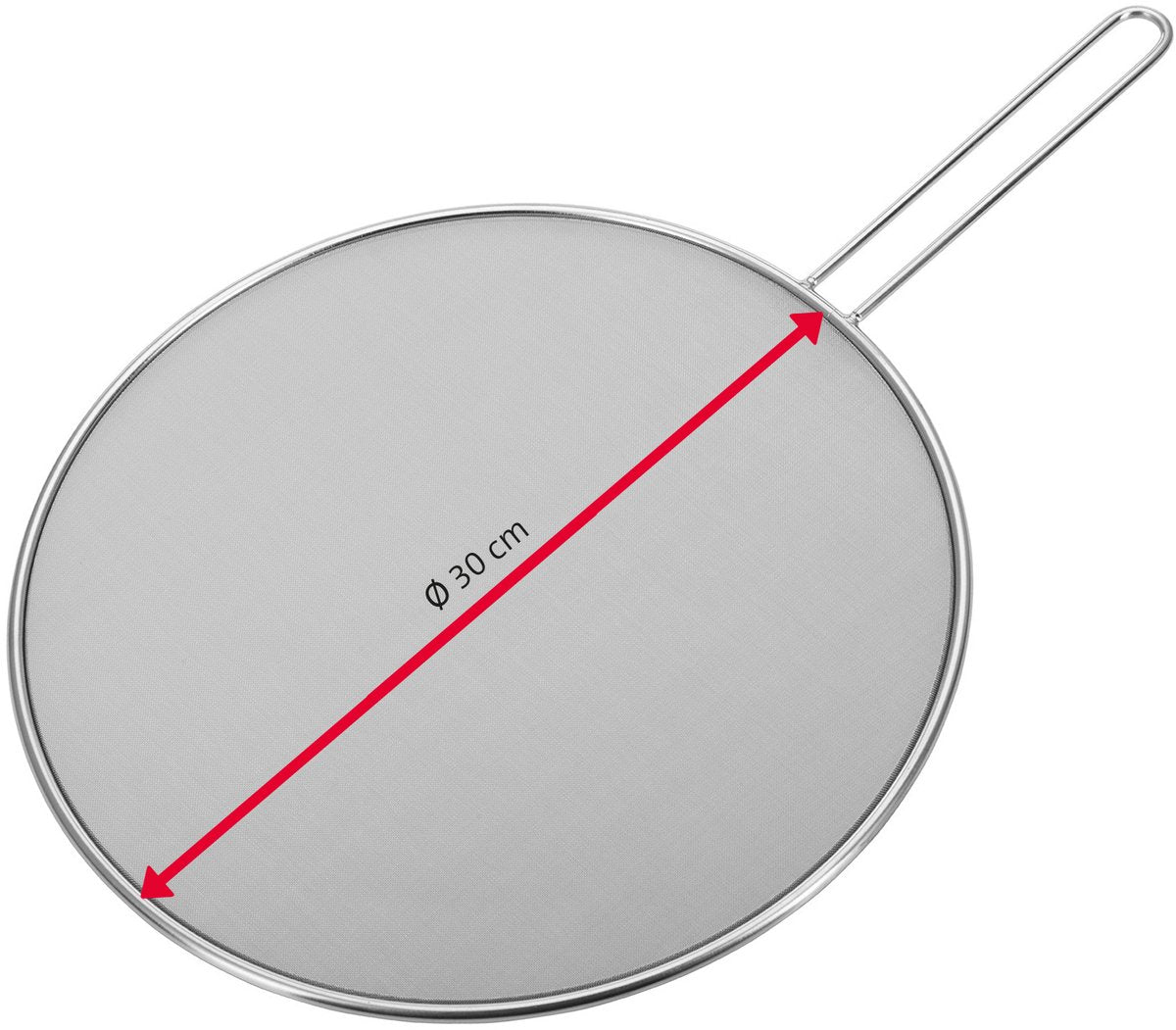 Westmark Spritzschutz, Durchmesser: 30 cm, Edelstahl, Picante, Silber, 12182270