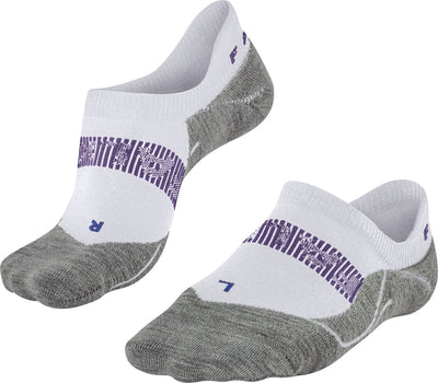 Falke ru4 Cool Invisible Anti-Blister Funktionsmaterial Laufsocken Damen Weiß – Größe 37-38