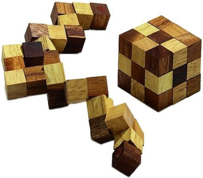 Philos Schlangenwürfel-Puzzle mittelgroß