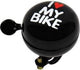 Dresco Fahrradklingel Dingdong I Love My Bike – Schwarz – 60 mm