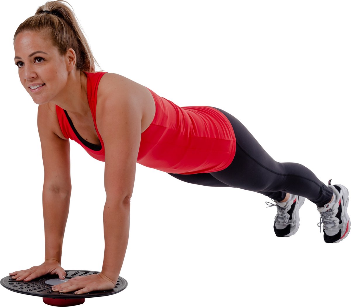 Pure2improve Balance Board – Schwarz Rot