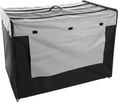 Flamingo Smart Top Plus – Transportkäfig Hunde – Transportkäfig Smart Top Plus Schwarz Grau 109 cm – 1. – 113520 – 1