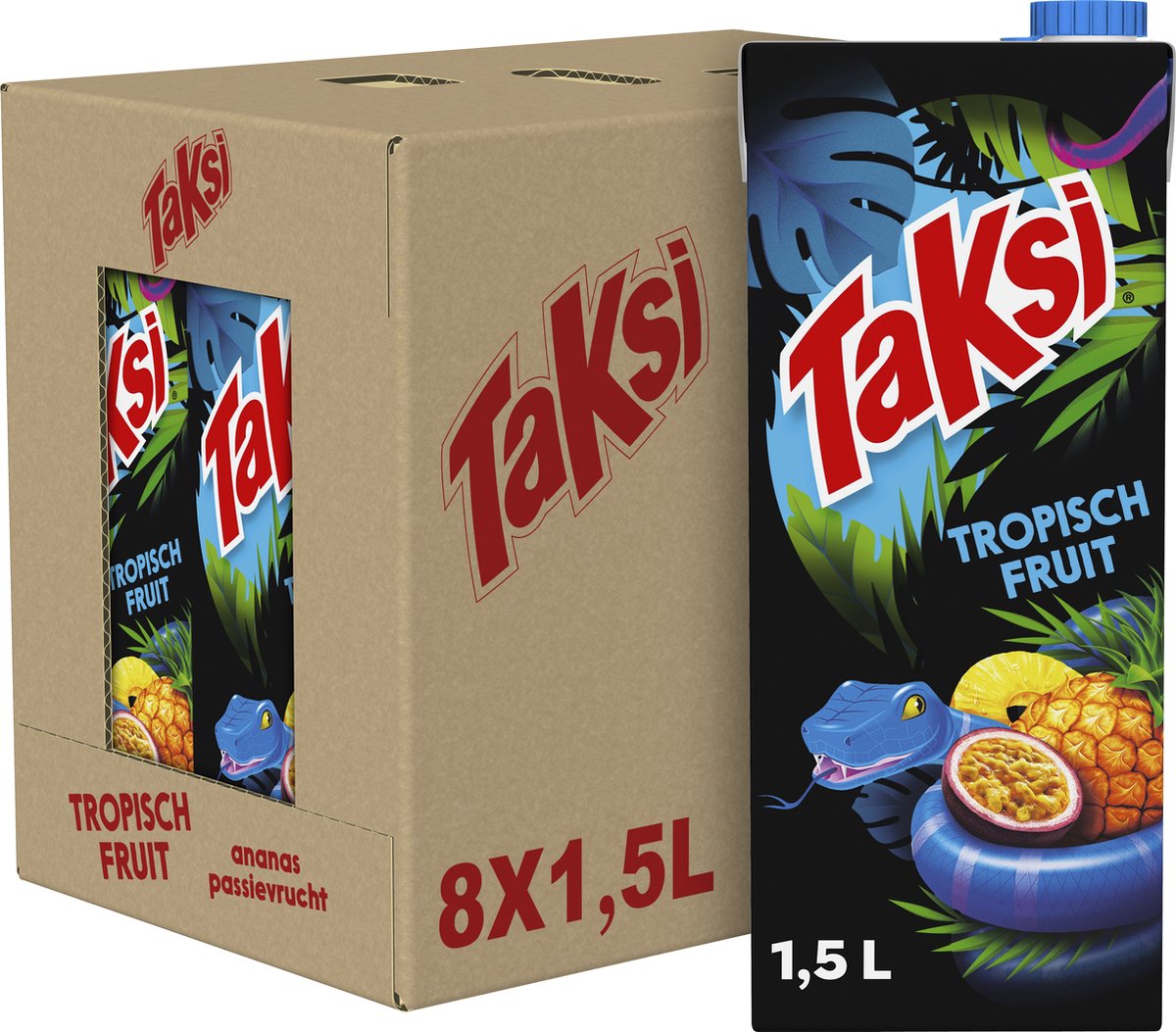 Taksi tropische Früchte – 8 x 1,5 l