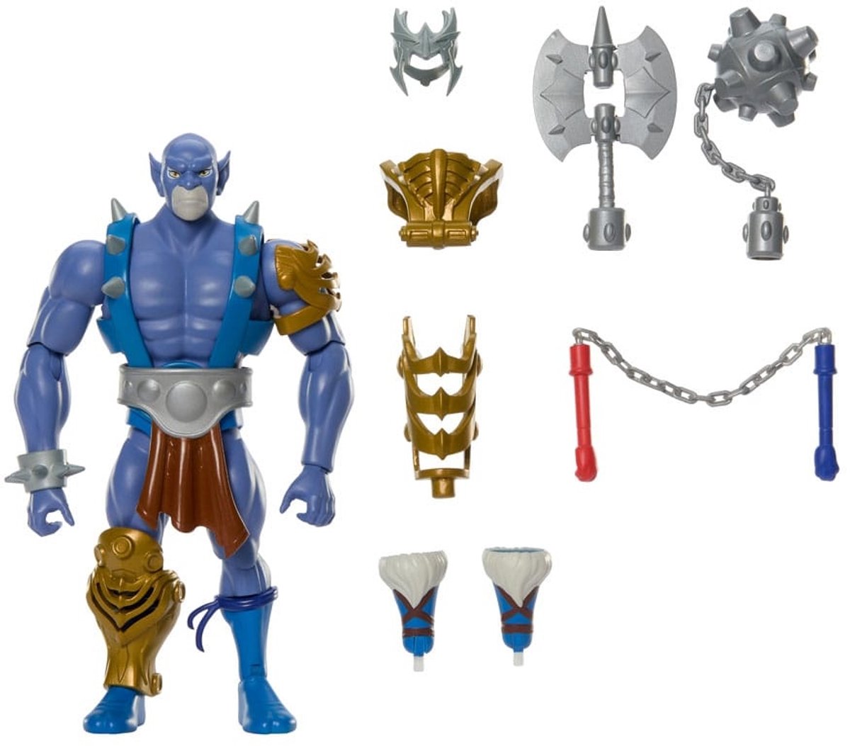Mattel Masters of the Universe x Thundercats Actionfigur Panthro 14 cm Actionfigur