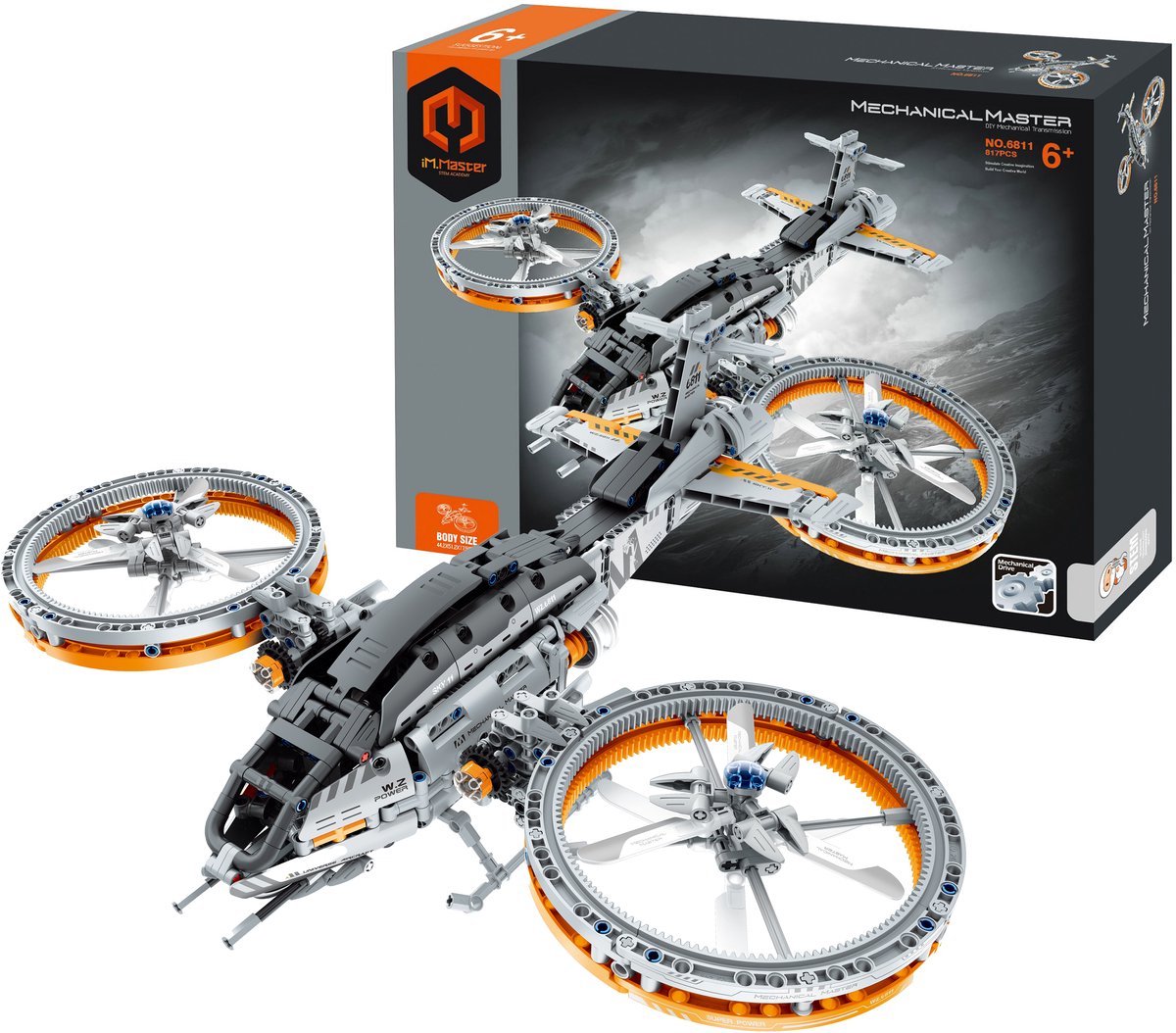 Gear2play im.master – Starfighter-Bauspielset