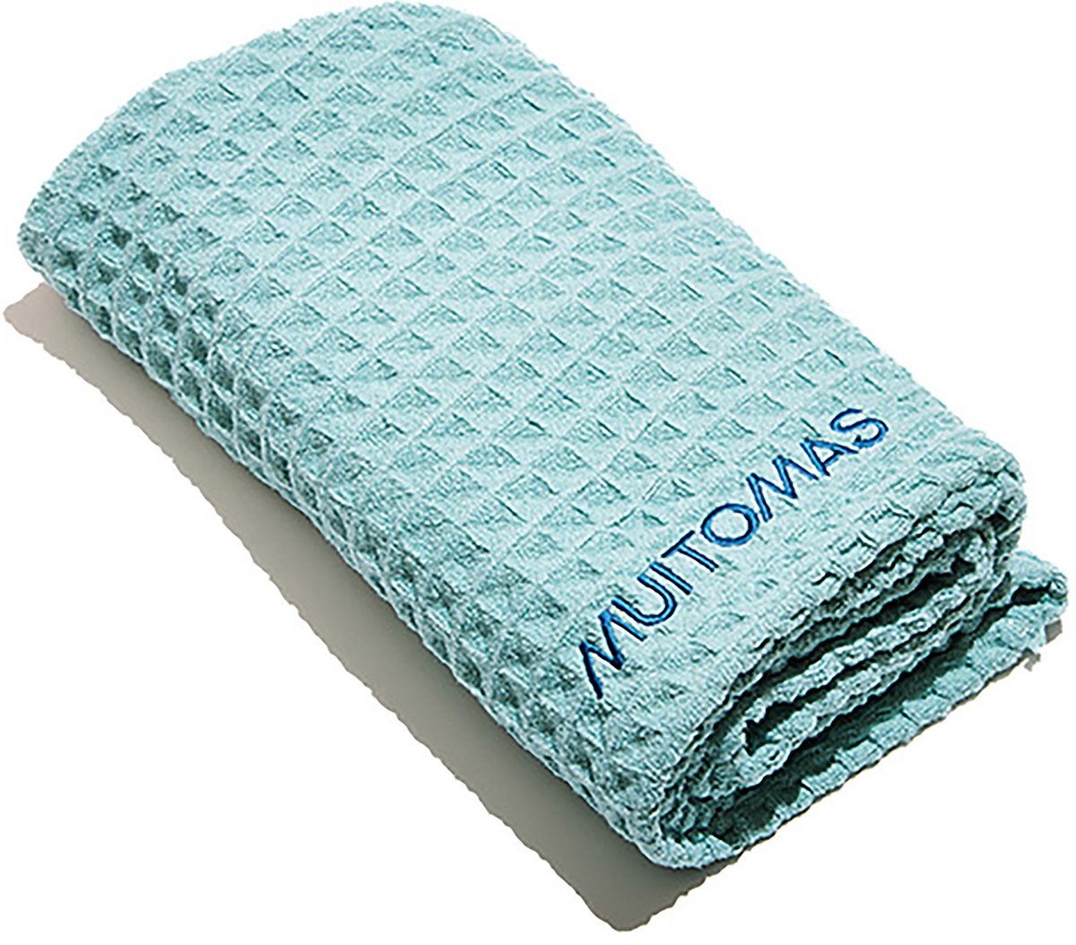 Muitomas Haarhandtuch – super saugfähig – schnell trocknend – elegante Farbe – leicht, kompakt – blau