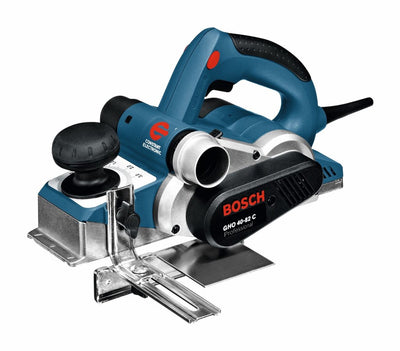 Bosch Hobelmaschine GHO 40-82 C (zusätzliches Messer, Parallelanschlag, Falztiefenanschlag, Staubbeutel)