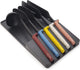 Joseph Joseph Store Küchenhelfer mit Halter, 5er-Set, warme Farben – | erhöhen