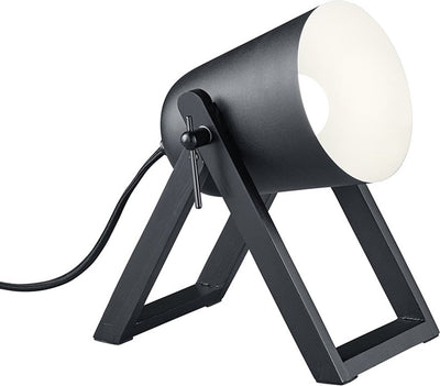 Rl Live Your Light Reality Marc - Tischleuchte - Schwarz matt - exkl. 1x E27 4,9 W - Schnurschalter
