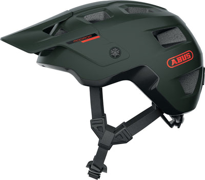 Abus Modrop Helm – Kieferngrün – S 51–55 – Fahrradhelm