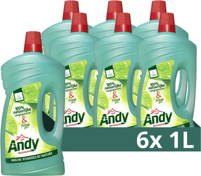 Andy Allzweckreiniger - vertraut - 6 Flaschen x 1 l - Vorteilspack