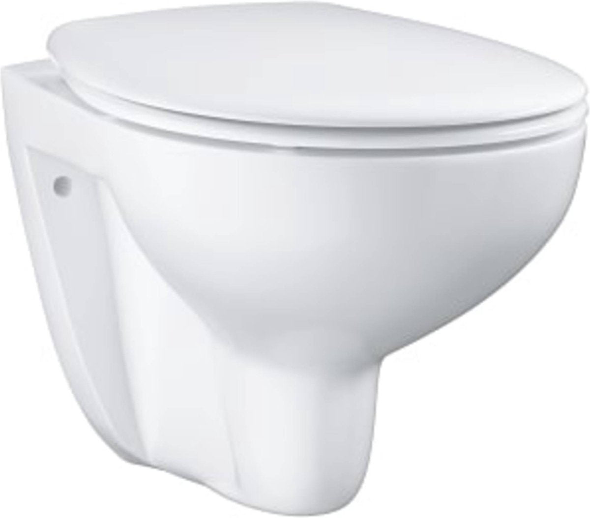 Grohe Bau Keramik-Wand-WC – mit WC-Sitz und Deckel – Keramik – kein Befestigungsmaterial