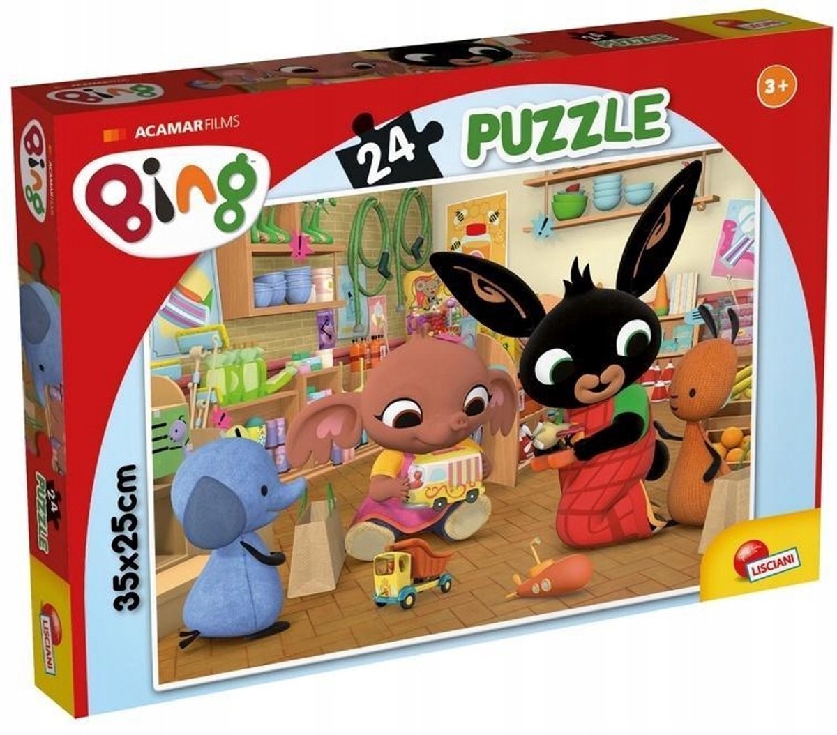 Lisciani Bing Puzzle M-Plus 24 – im Supermarkt!