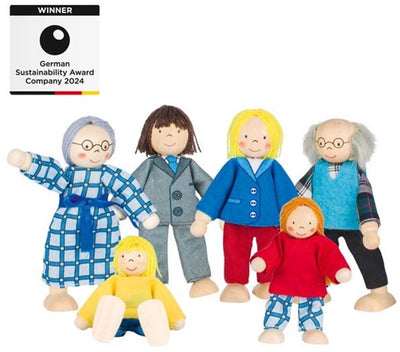 Goki Poppenhuis City Familie