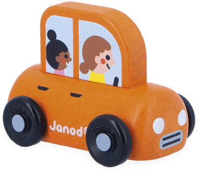 Janod - Kreuzung - Familienauto aus Holz