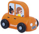 Janod - Kreuzung - Familienauto aus Holz