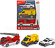 Dickie Toys SOS-Team-Set Niederländische Rettungsdienste – Polizei – Feuerwehr – Krankenwagen – ab 3 Jahren – Spielzeugfahrzeug