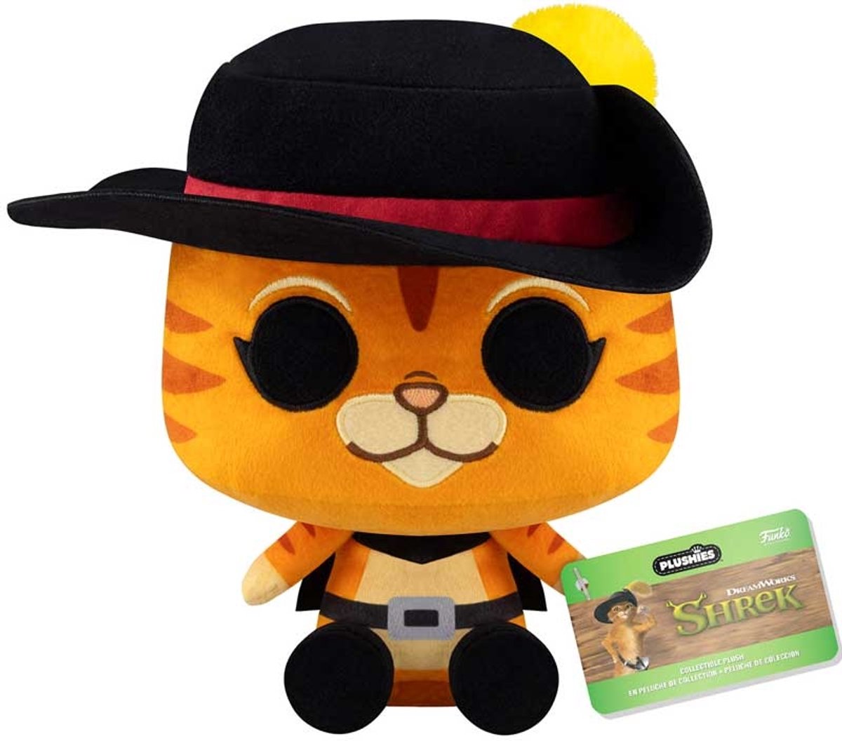 Funko-Pop! Shrek – der gestiefelte Kater aus Plüsch