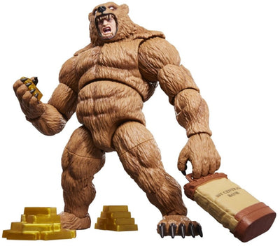 Hasbro, die erstaunliche Spider-Man-Marvel-Legenden-Actionfigur. Marvels Grizzly-Actionfigur, 15 cm