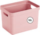 Sunware Sigma Home Aufbewahrungsbox 18l – 35 x 24,6 x 24,3 cm – rosa