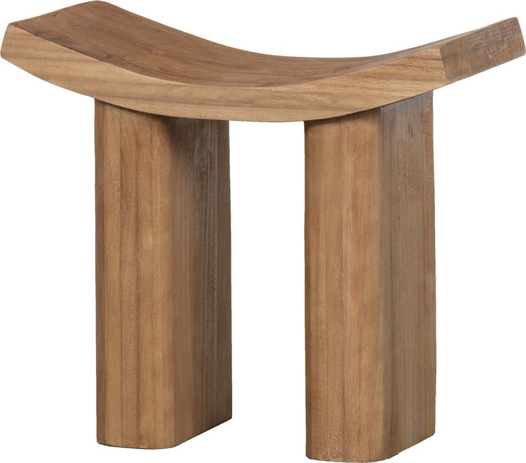 Woood Japan Hocker - Holz - Natur - 45x50x25