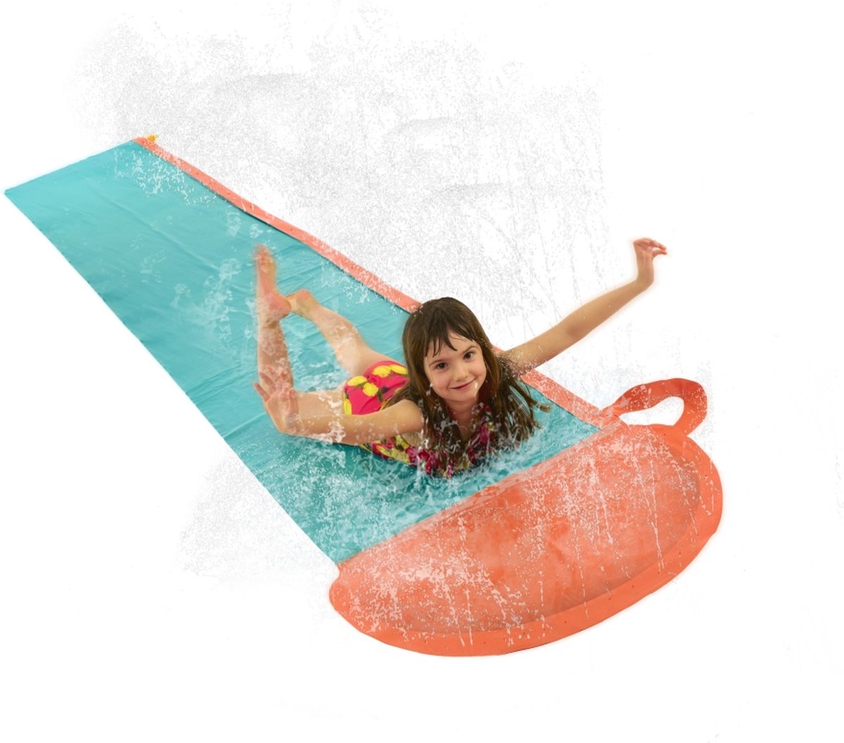 Didak Pool-Wasserrutsche einzeln – Wasserrutschenmatte – 488 x 70 cm