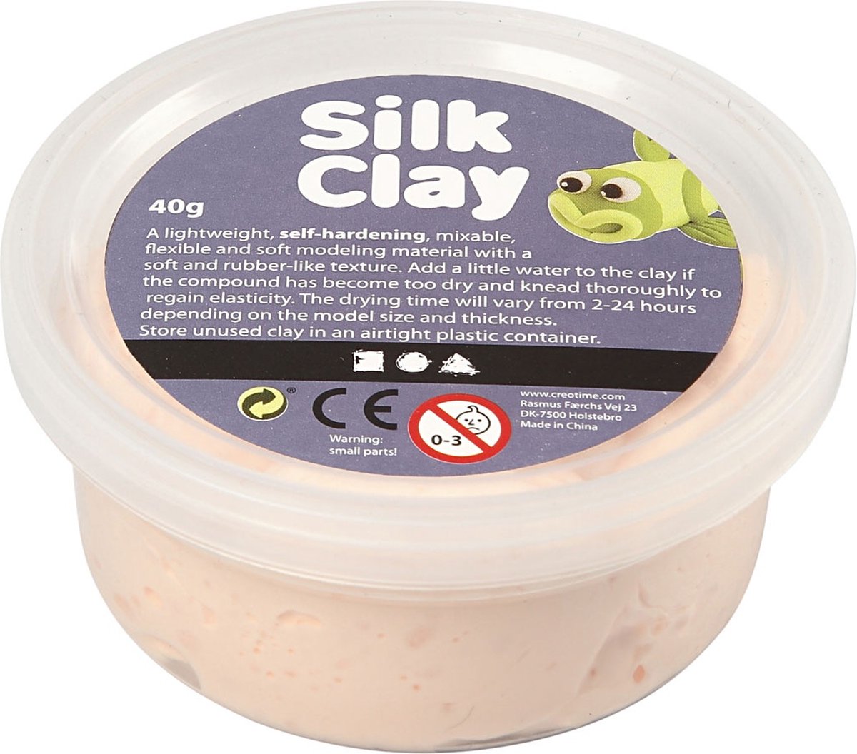 Seidenton - Hellrosa, 40gr.