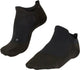 Falke go5 unsichtbare Anti-Blasen-Baumwoll-Funktionsmaterial-Golfsocken Herren schwarz - Größe 44-45