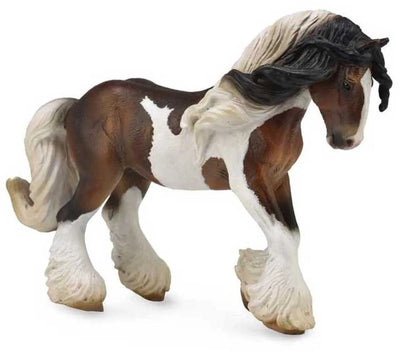 Collecta Figur - Tinkerhengst gefleckt - (XL) - Pferde - handbemalt - Miniatur