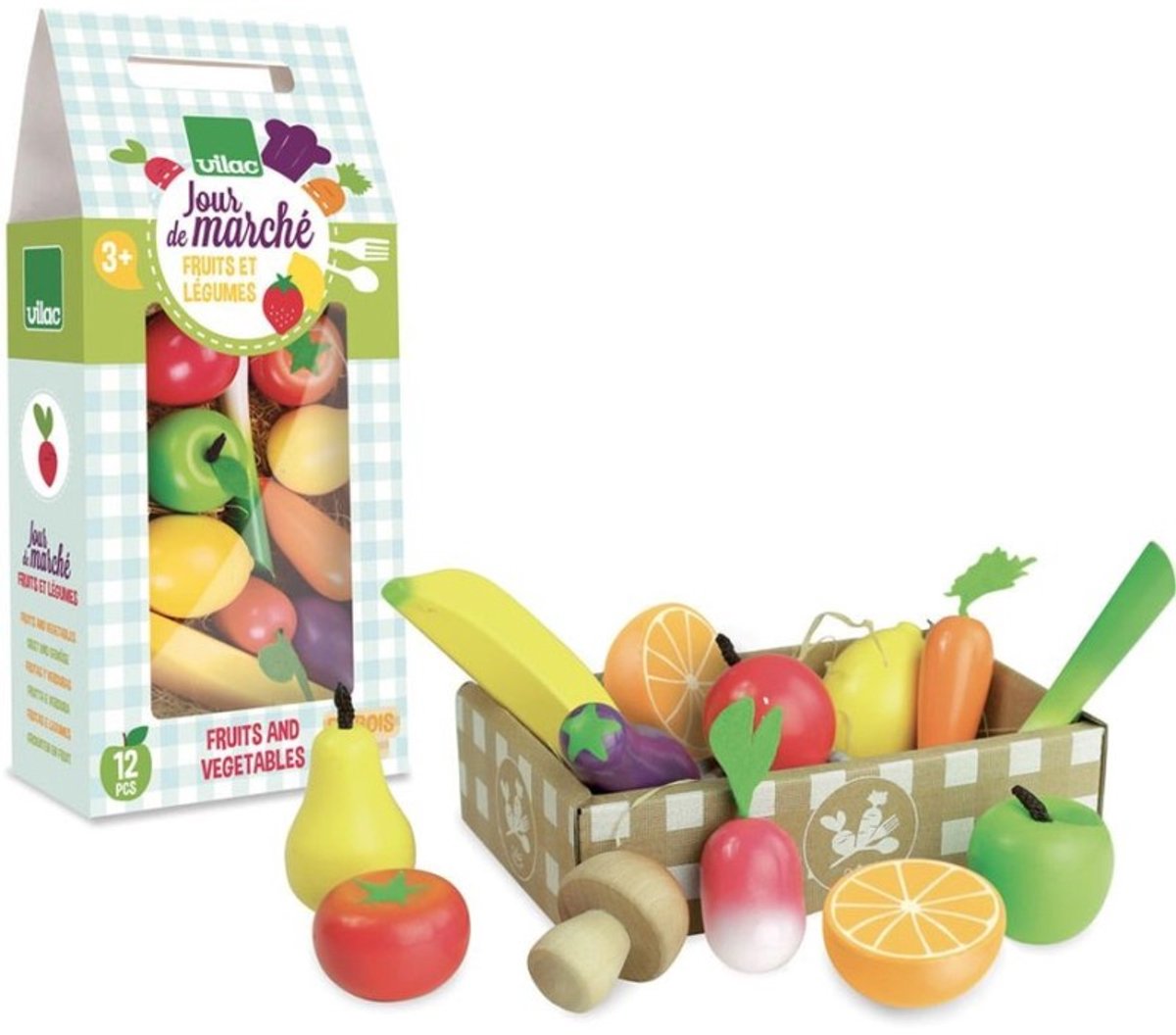 Vilac - Obst- und Gemüseset 'Markttag'