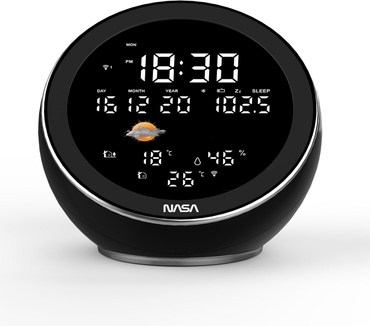 NASA-Wetterstation WSP1500BK Farbe Schwarz