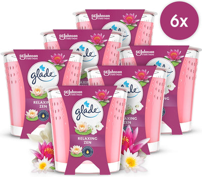 Glade Duftkerze entspannender Zen 100 % Rapswachs