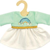 Puppenkleid Regenbogen, 35-45 cm