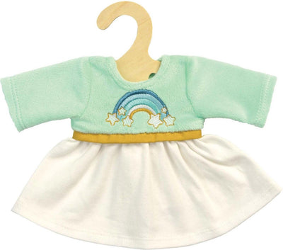 Puppenkleid Regenbogen, 35-45 cm