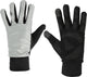 Avento Sporthandschuhe - reflektierend - winddicht - grau schwarz - Größe XL xxl