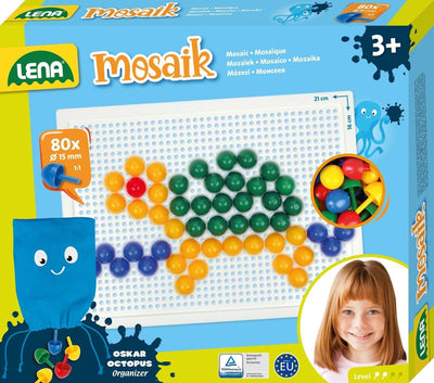 Lena Mosaik-Set Farbe 80 Stück 15 mm