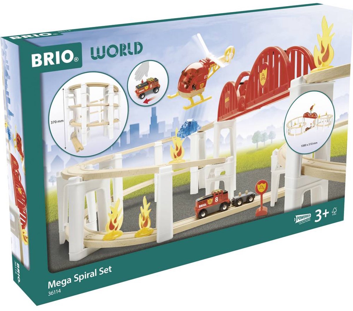 Brio 63611400 Schienenset Bergtal