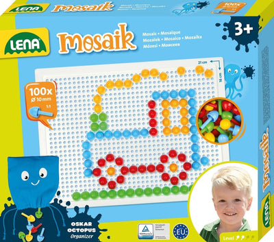 Lena Mosaik-Set Farbe 100 Stück 10 mm