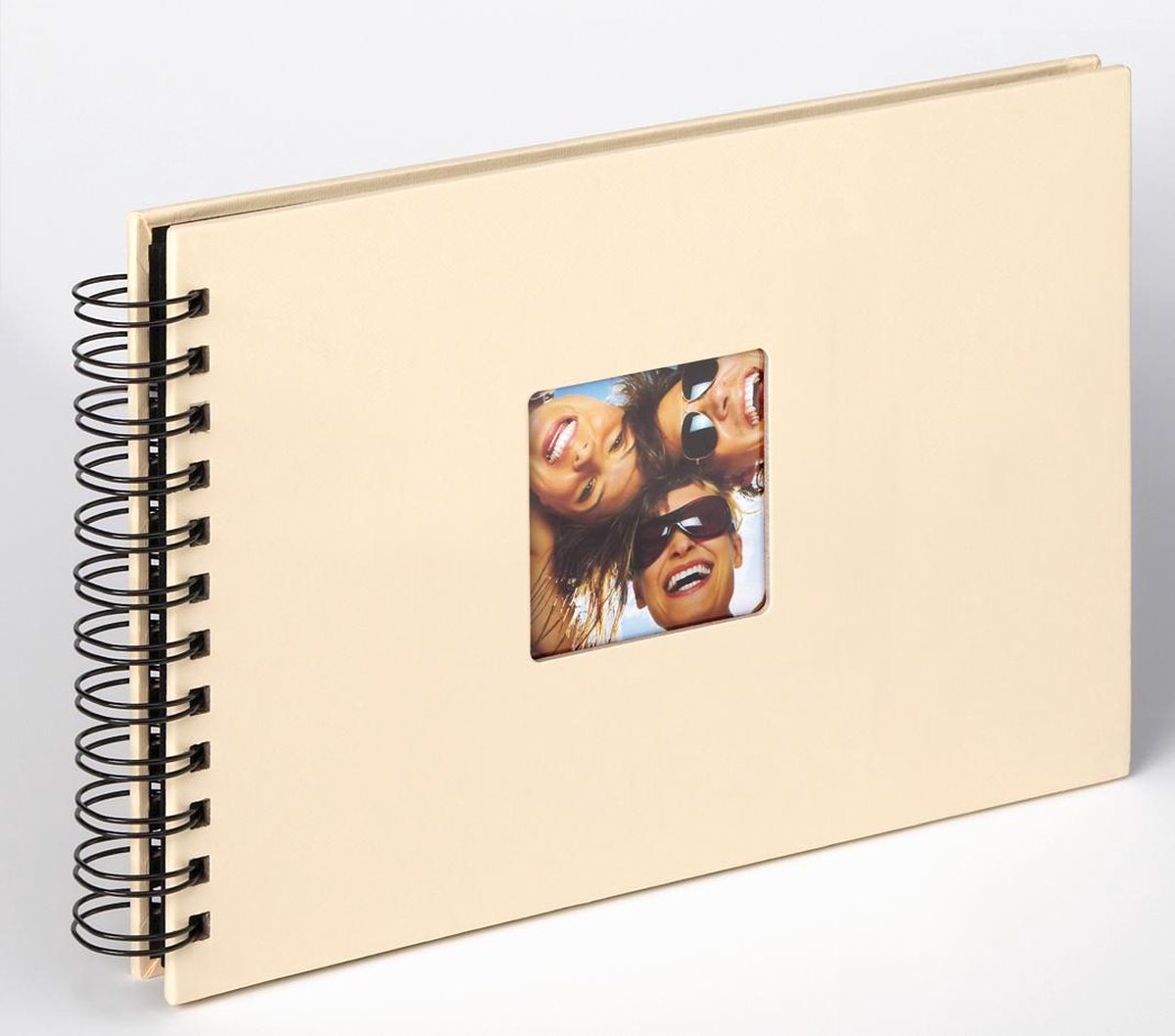 Walther sa-109-h fun - Spiralalbum - Größe 23 x 17 cm - Creme