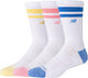 New Balance Active Lifestyle Sock Stripe Crew Socke 3er-Pack Unisex-Sportsocken – Blue Bird