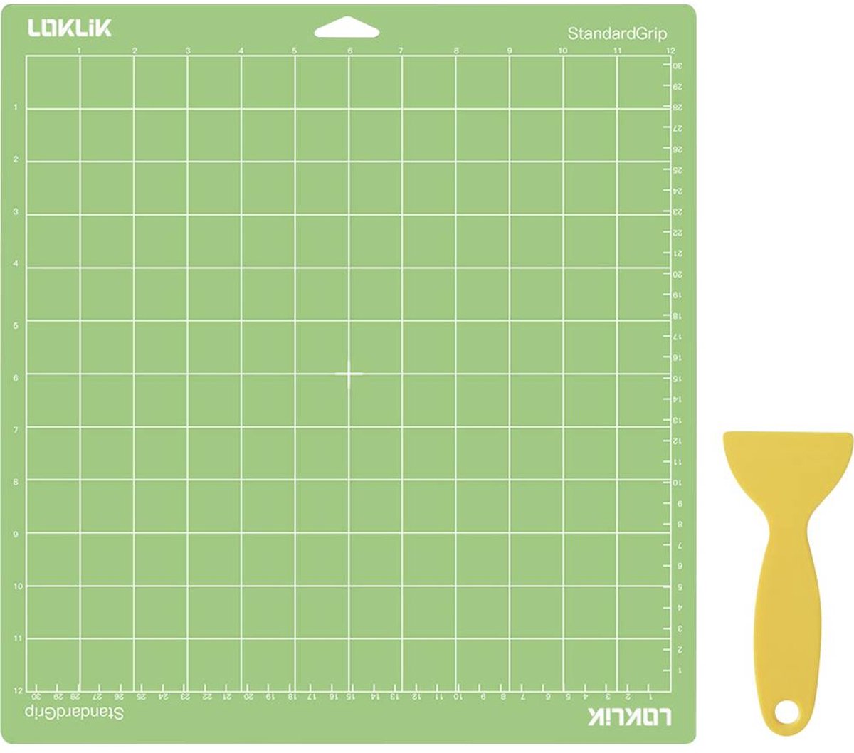 Loklik • Schneidematte Standardgriff 30,5x30,5cm grün 3 Stk.
