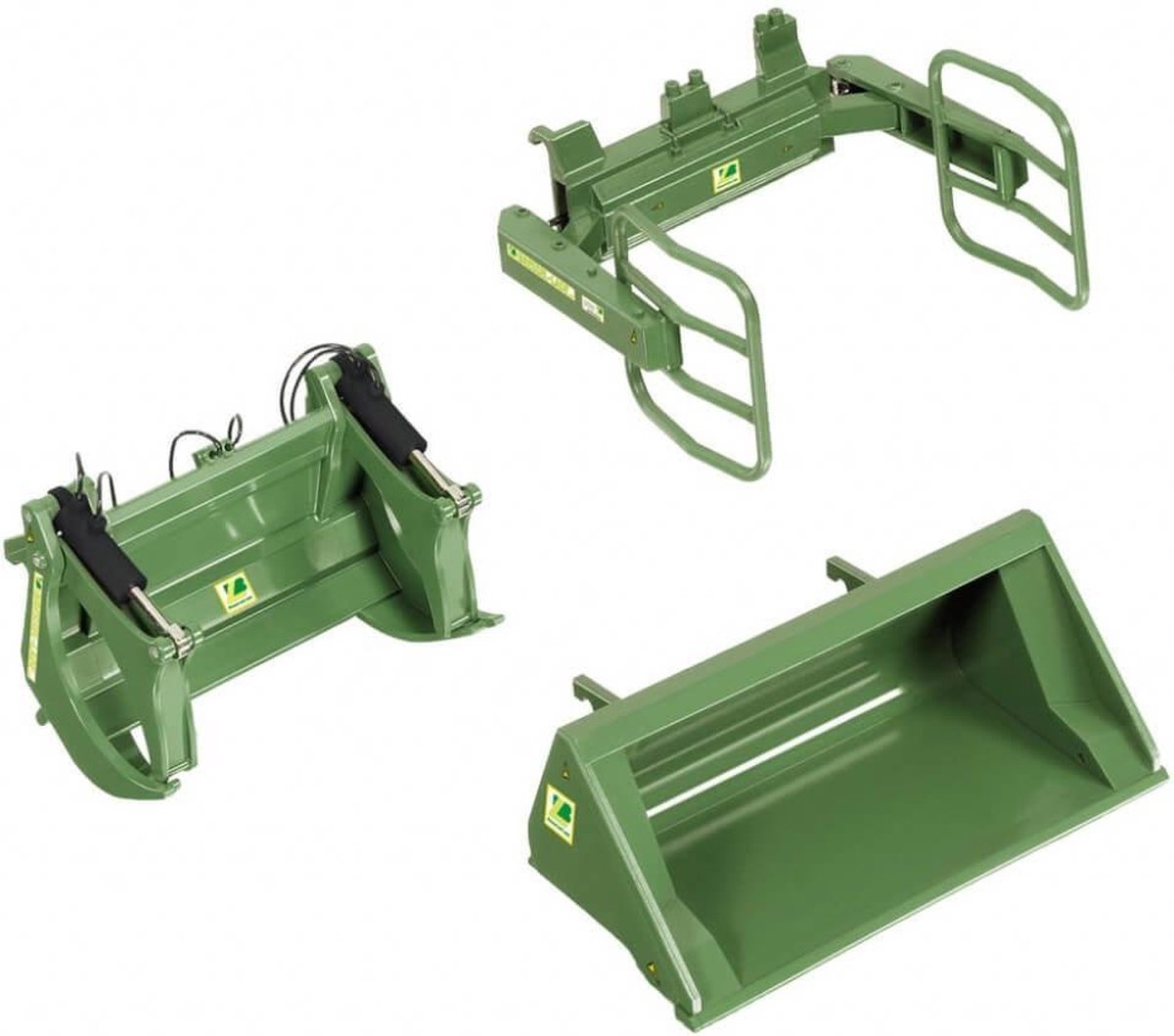 Wiking Frontlader setzt einen John Deere um